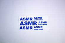 Load image into Gallery viewer, BLUE &quot; ASMR &quot; STICKER SHEET
