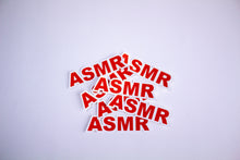 Load image into Gallery viewer, RED &quot;ASMR&quot; STICKER PACK
