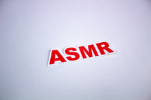 Load image into Gallery viewer, RED &quot;ASMR&quot; STICKER PACK
