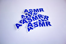 Load image into Gallery viewer, BLUE &quot;ASMR&quot; STICKER PACK
